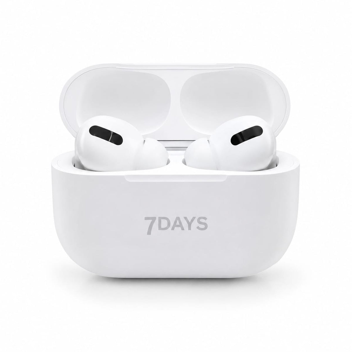 7DAYS TX Pro TWS wireless earbuds with ANC and charging case in white